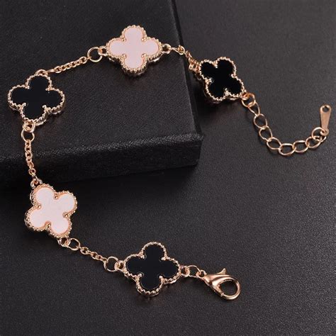 expensive 4 leaf clover bracelet